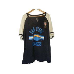 NFL Team Apparel NWT  San Diego Chargers womens 3 XL